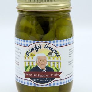Sweet Dill Habanero Pickle Slices